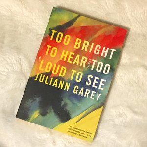 2/$20 'Too Bright To Hear, Too Loud To See' Novel By Juliann Garey